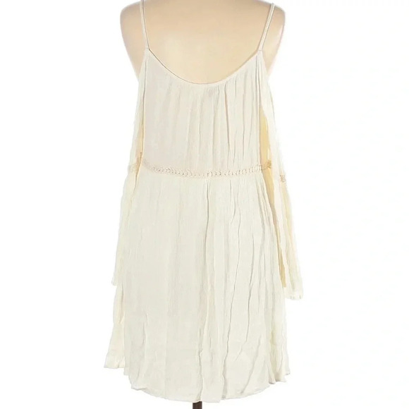BIRDCAGE Label Boho Cream Cold Shoulder Dress by
Anthropologie - Picture 4 of 11